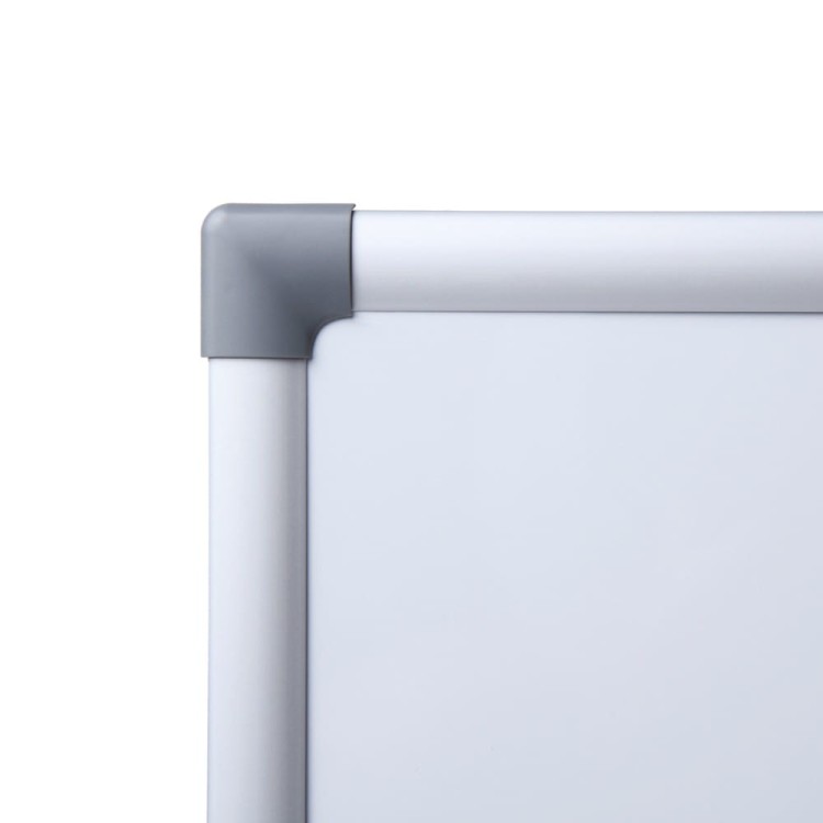 Plastikowa nakładka - Magnetyczna tablica suchościeralna SCRITTO® Economy 90 x 60 cm tablica suchościeralna magnetyczna do urzędu szkoły biura do pisania markerem pisakiem flamastrem suchościeralnym