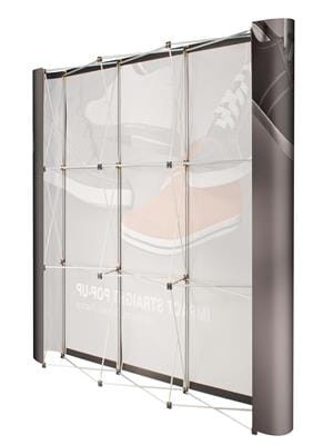 Zestaw Pop-up - ścianka prosta 2,5m + kufer