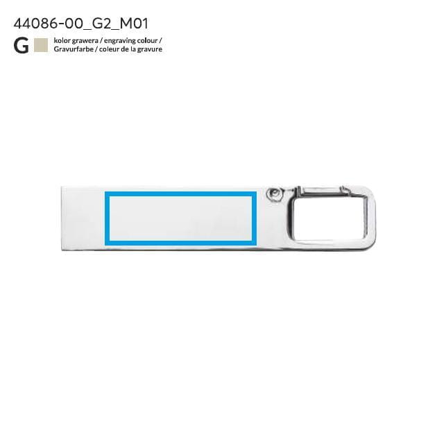 Pamięć USB TORINO 16 GB srebrny