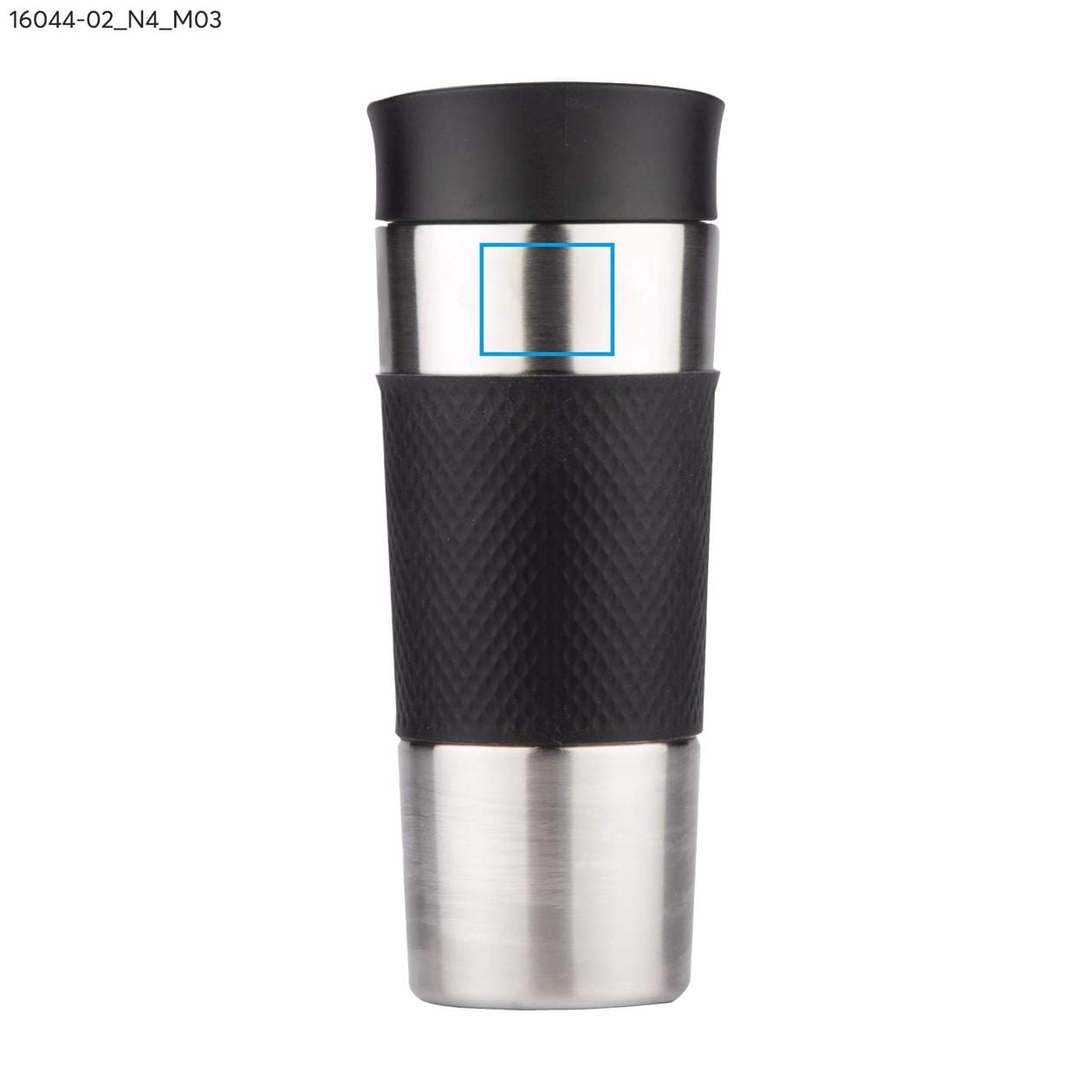 Kubek termiczny RONDE 420 ml czarny