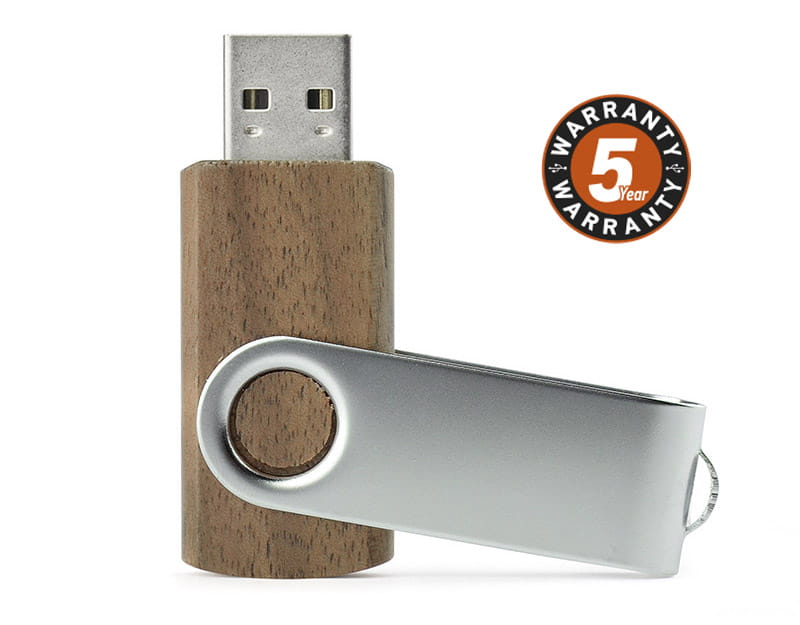 Memoria USB TWISTER WALNUT 16 GB marrone