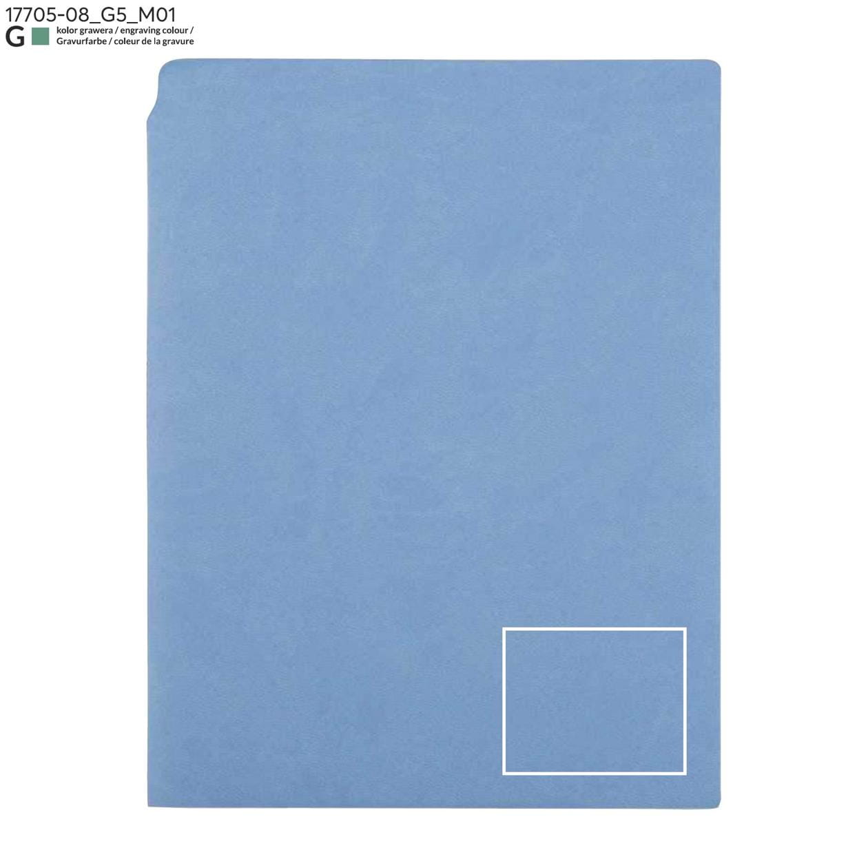 Notes BELLIS A5 błękitny