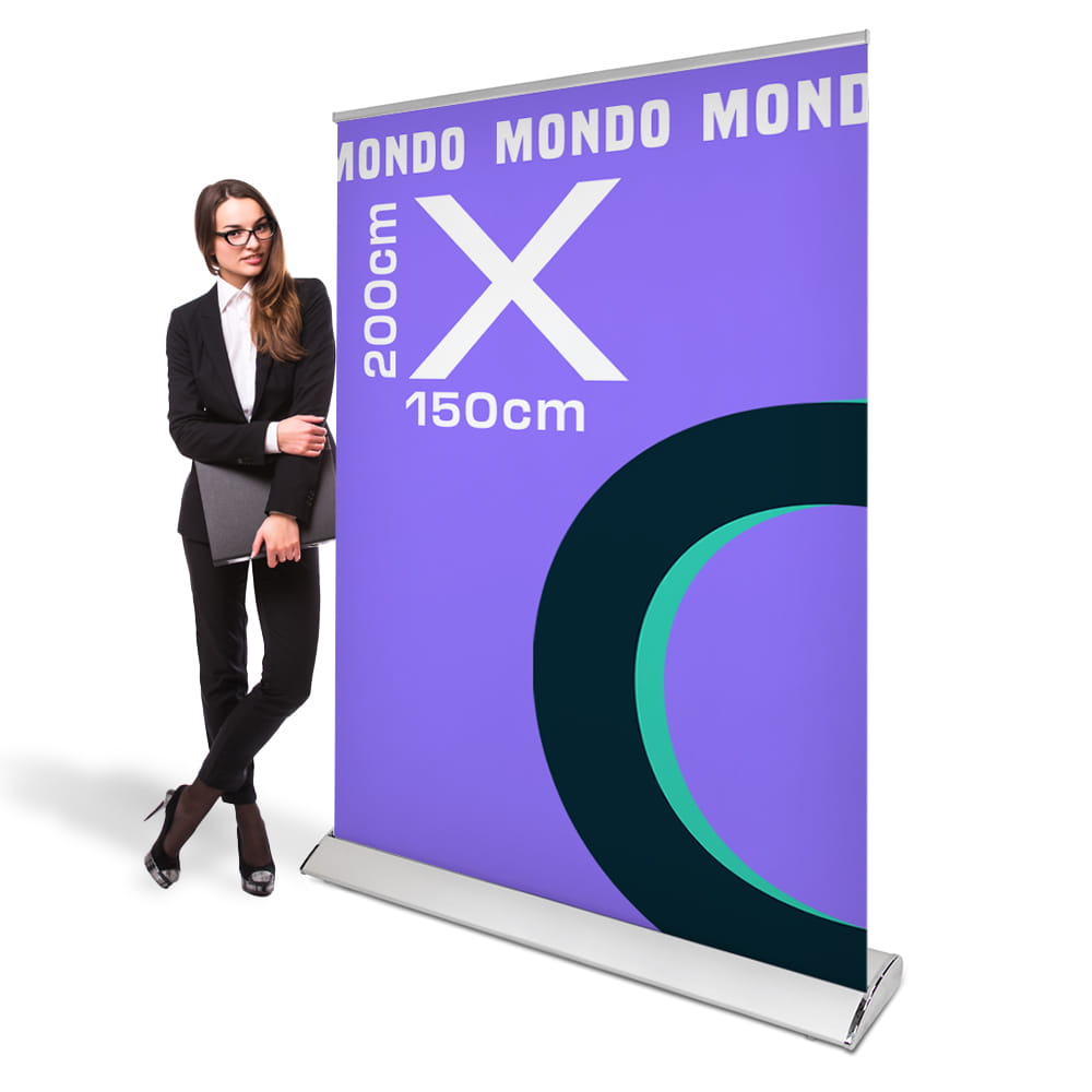 Rollup Mondo 150 x 200 cm
