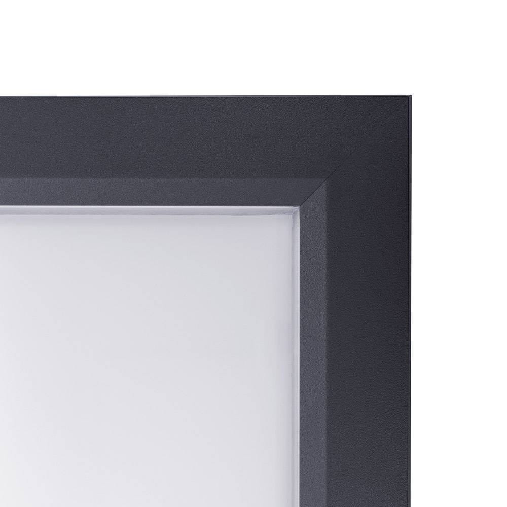 Gablota magnetyczna SLM 8xA4 z certyfikatem 87x60 cm trudnopalności B1 zamykana na kluczyk do użytku zewnętrznego gablota zewnętrzna gablota ogłoszeniowa gablota informacyjna tablica ogłoszeń tablica informacyjna ogniotrwała antracyt