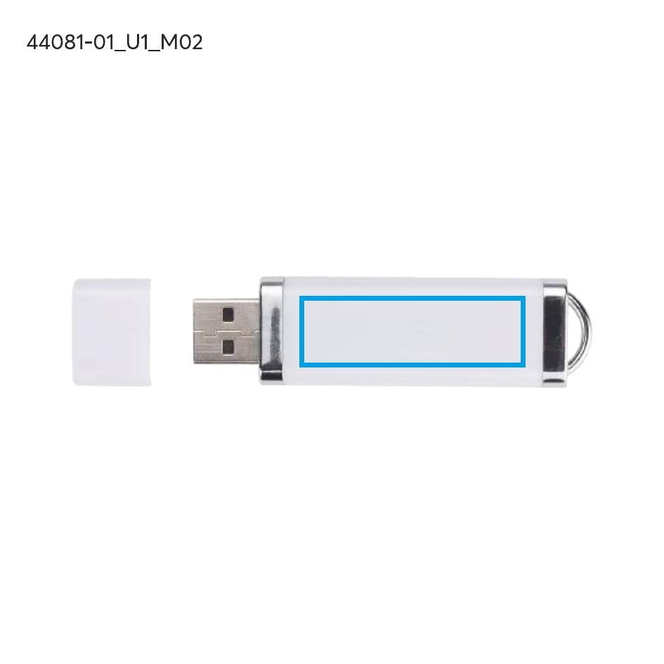 Pamięć USB BRIS 8 GB biały