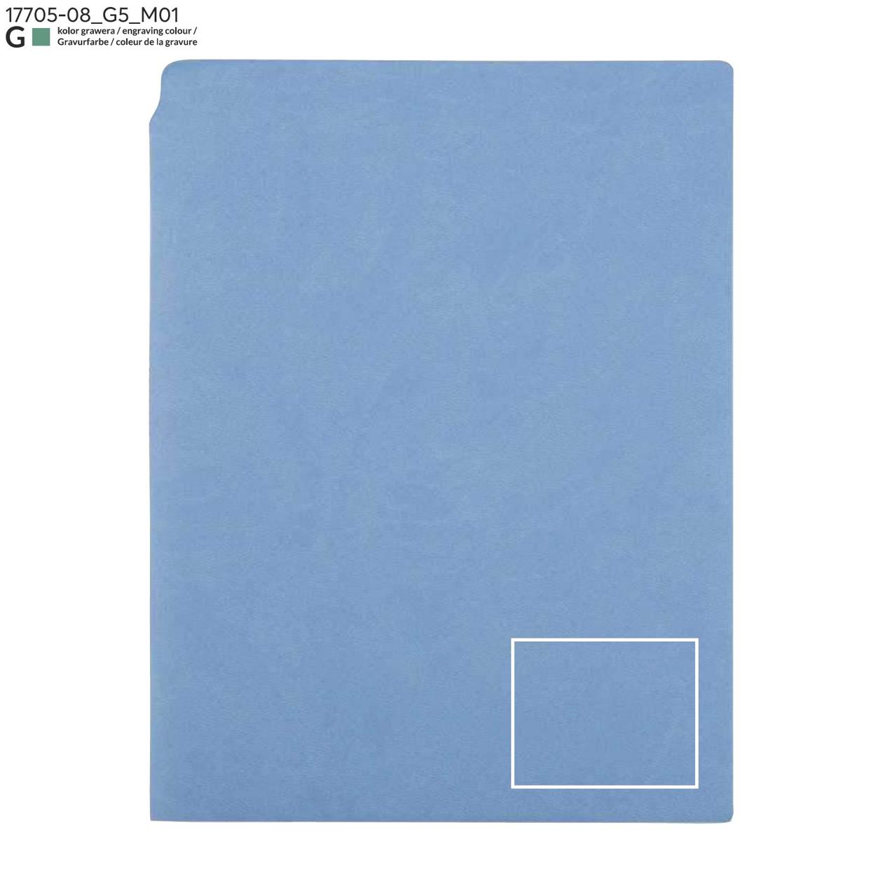 Notes BELLIS A5 błękitny