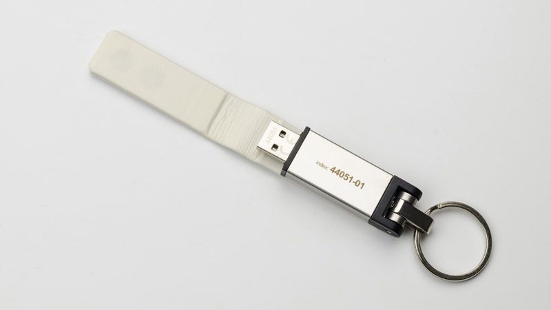 Pamięć USB BUDVA 32 GB biały z logo