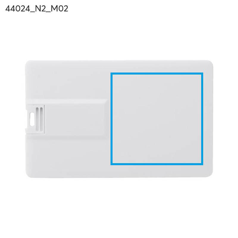 Pamięć USB KARTA 16 GB biały
