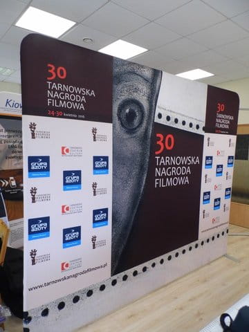 Straight Fabric Banner Stand - 300 x 240 cm