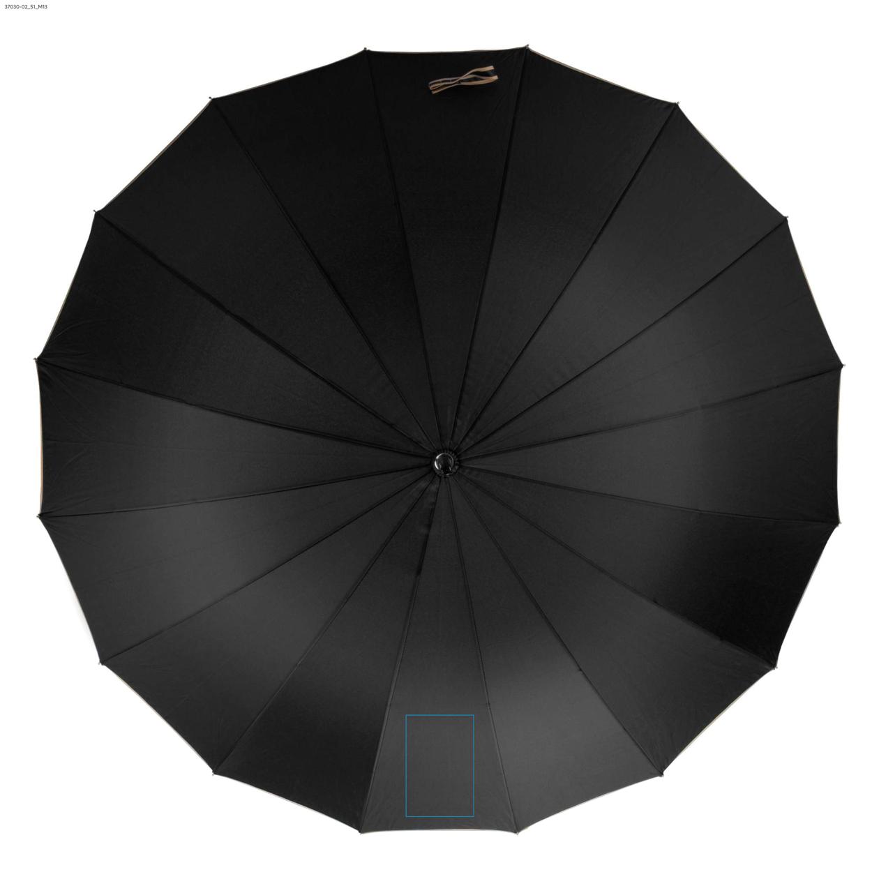 Parasol EVITA 16 panelowy czarny