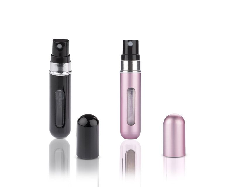 Mini perfumetka LIMA 5 ml czarny z logo