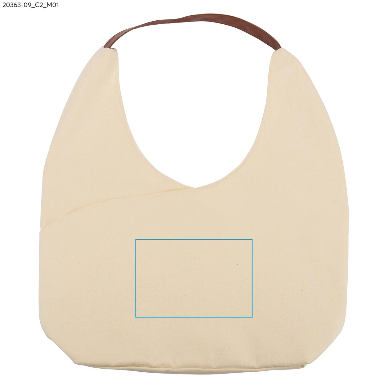 Torba bawełniana TASKE 280 g brązowy z logo