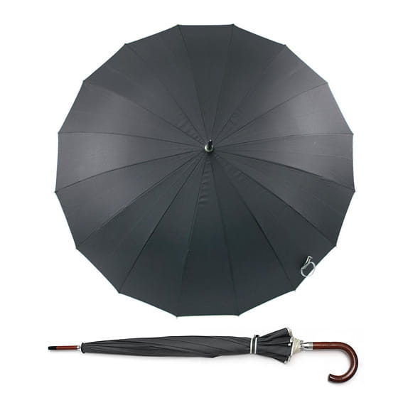 Parasol EVITA 16 panelowy czarny