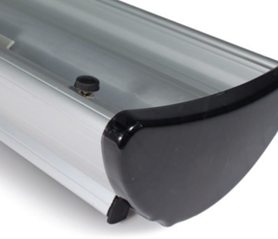Case - Barracuda Roll-up  100 x 200 cm roll-up advertising stand with a print