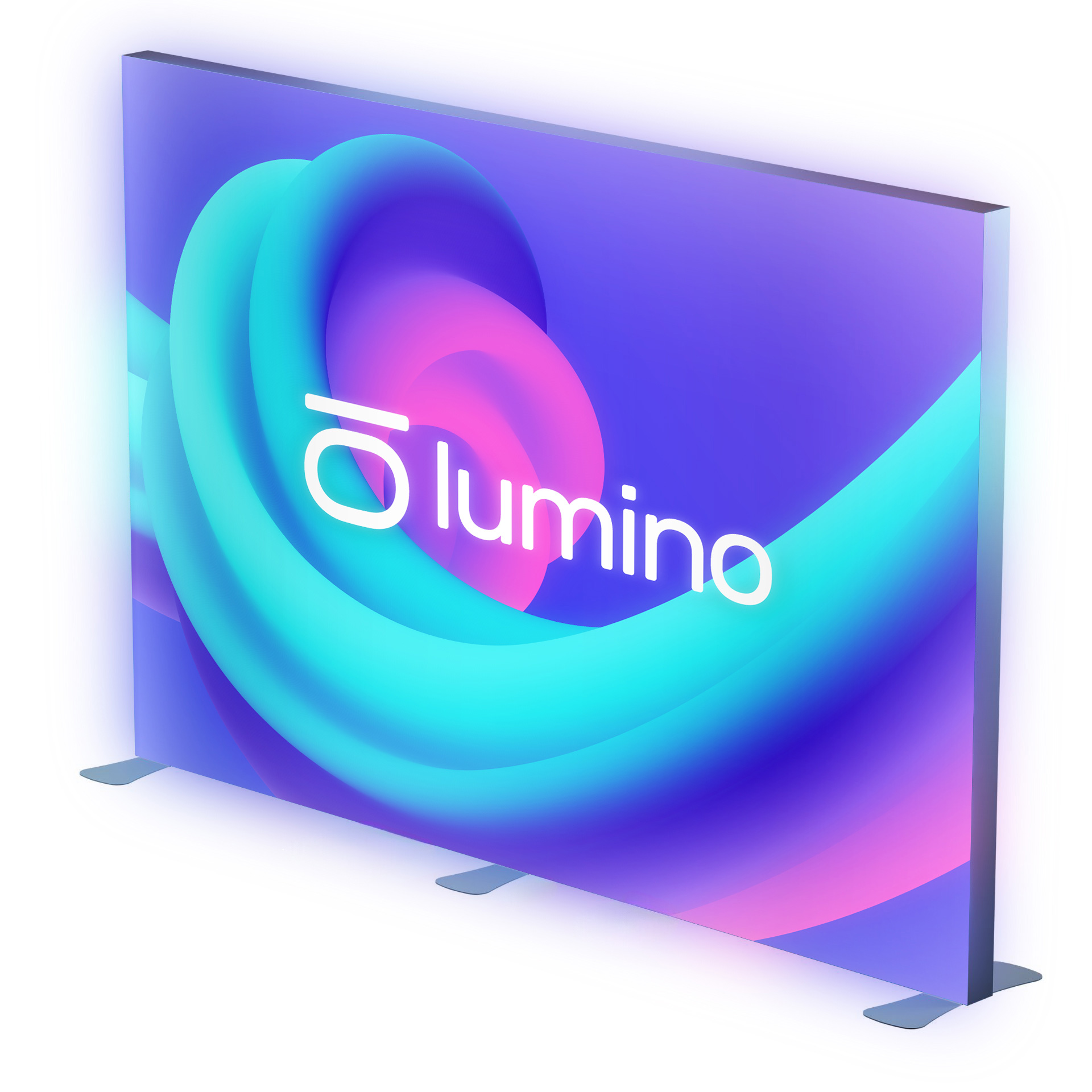 Lumino 300 x 200 cm wewnętrzny kaseton LED podświetlany wolnostojący