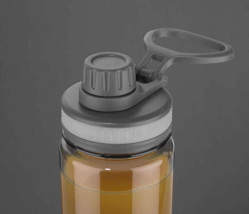 Bidon GREY 700 ml popielaty (szary) z logo