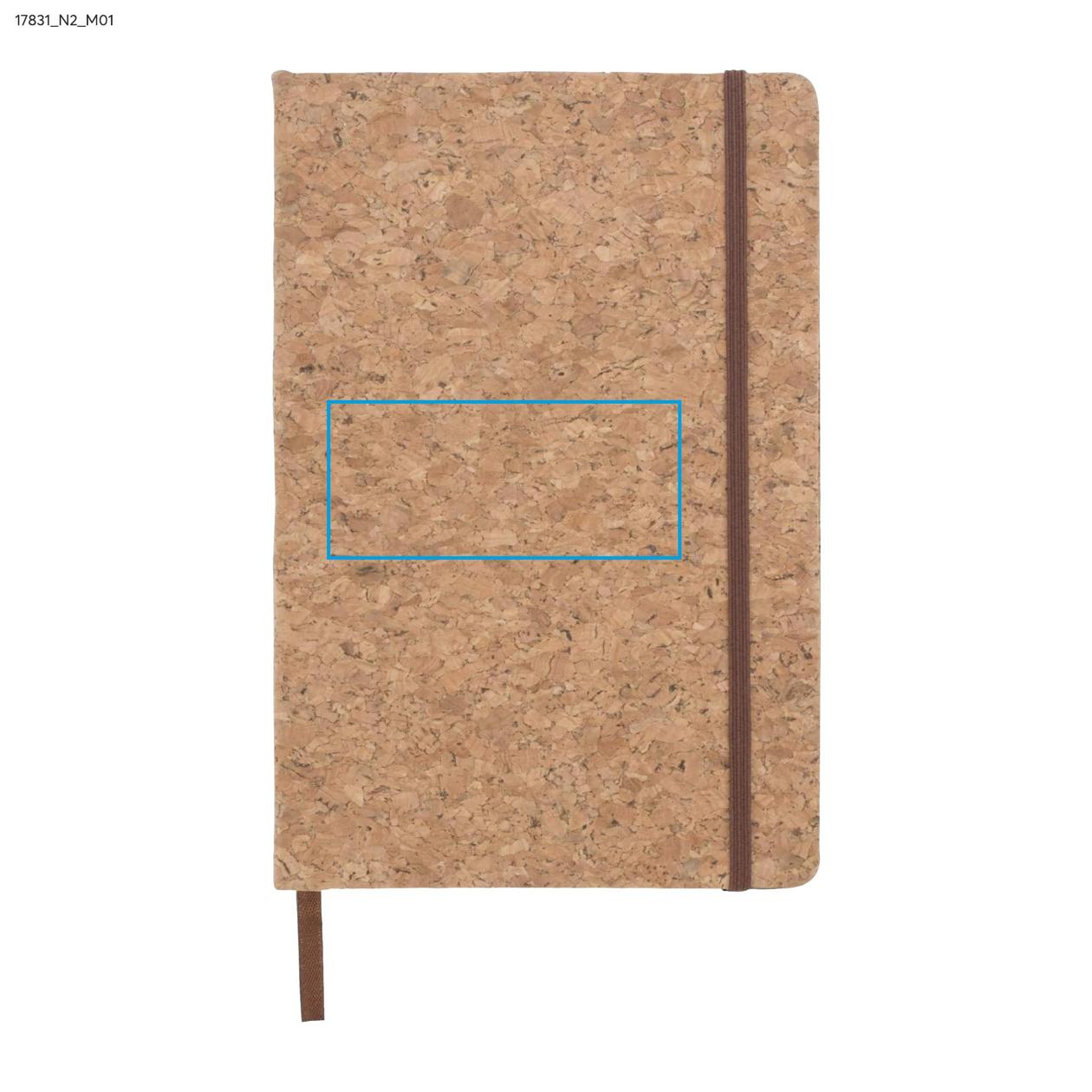 Notes CORA A5 beżowy (naturalny)