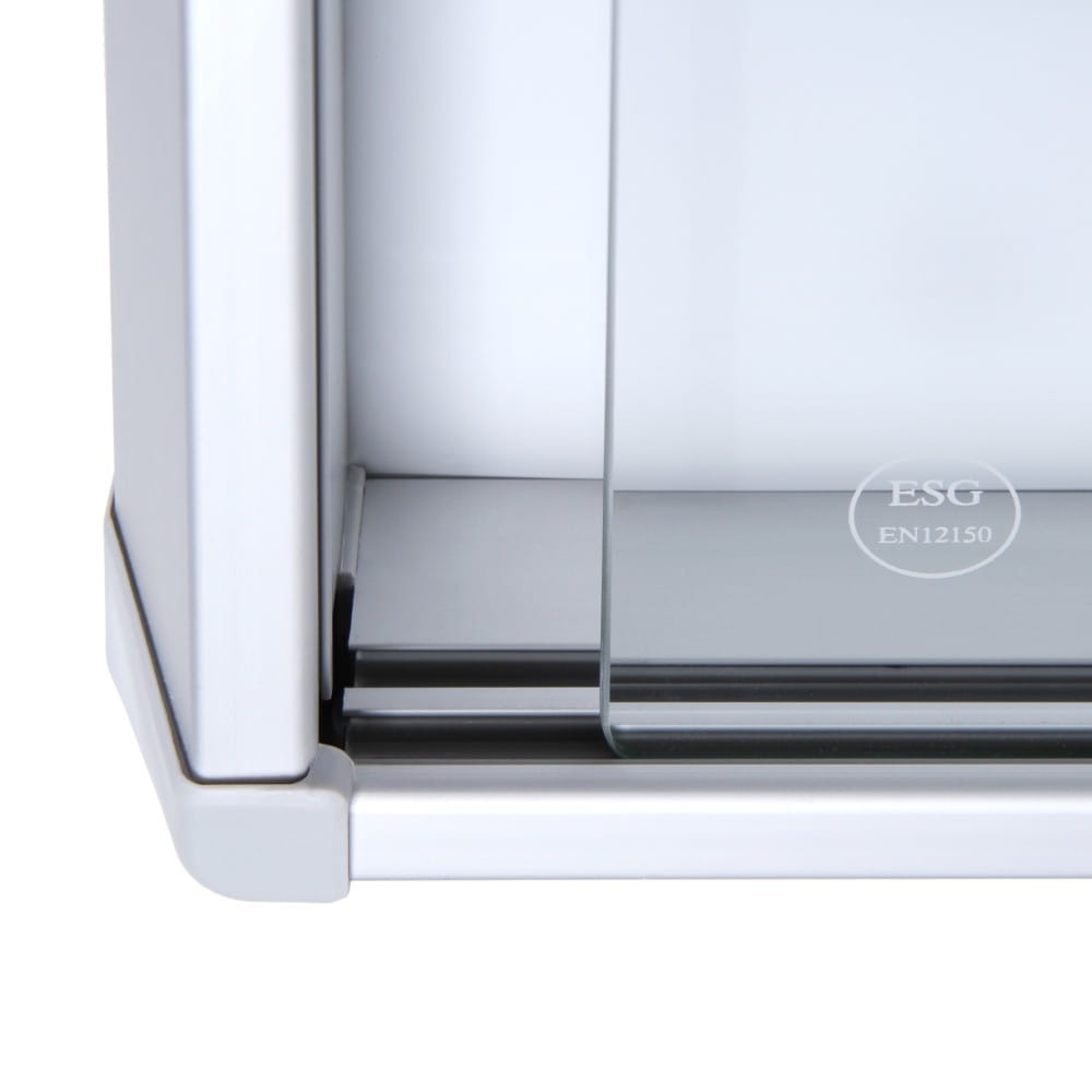 SL 18xA4 Magnetic Display Case 132x92 cm with Sliding Door, Locked with a Key for Internal Use, Display Cabinet, Advertisement Display, Information Display, Notice Board, Information Board