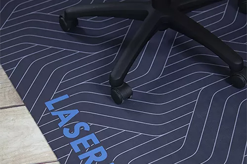 Tappetino per sedia con logo, tappetino per pavimento Office Floor Guard