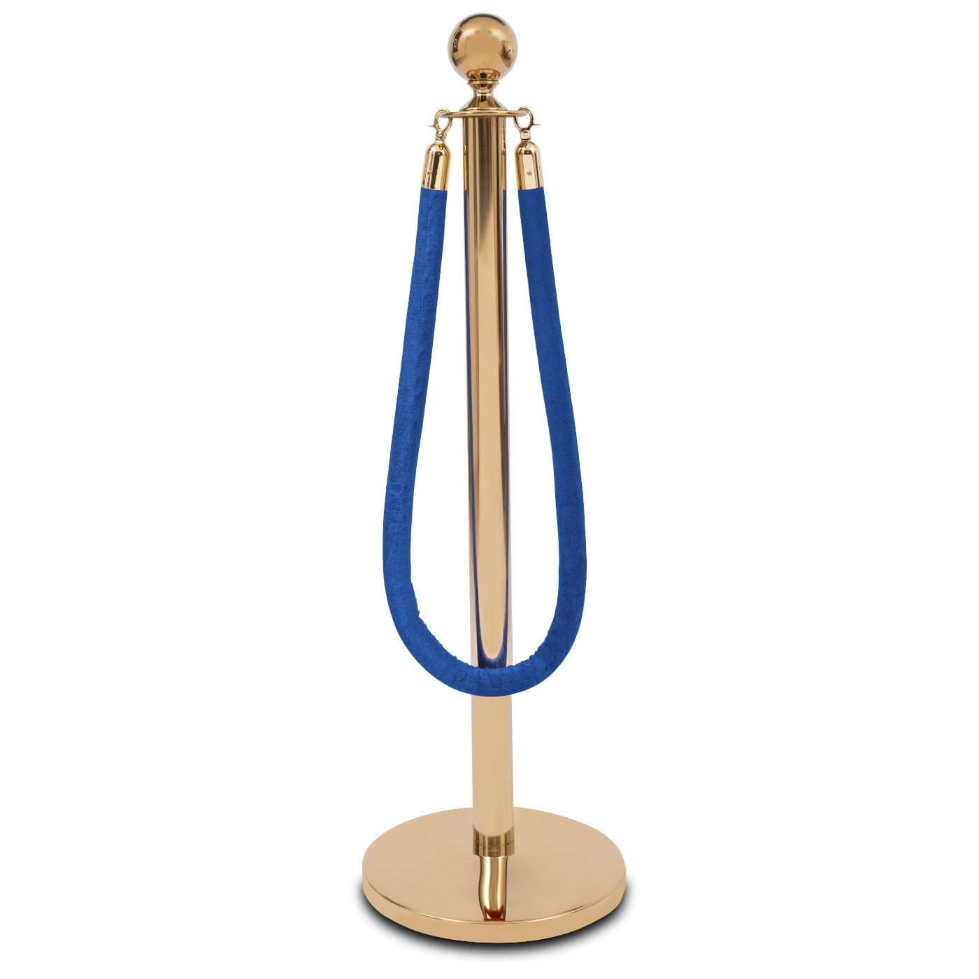 Palo divisorio con corda blu
